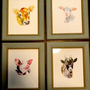 Nursery farm animal photos